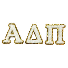 Load image into Gallery viewer, Greek Chenille Letters - White