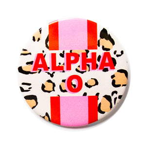 CHEETAH Stripe Button