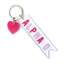 Load image into Gallery viewer, Acrylic Heart Keychain