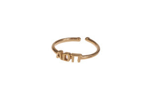 Sorority Adjustable Rings