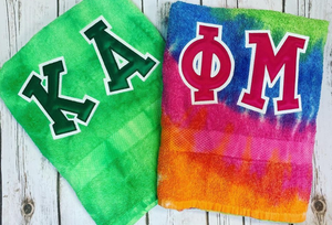 Beach Towels w/Letters