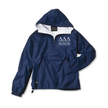 Load image into Gallery viewer, Charles River Rain Jacket w/ Sorority Monogram