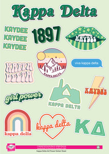 Girl Power Sticker Sheet