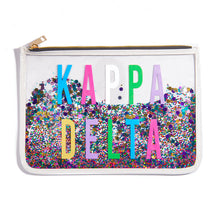 Load image into Gallery viewer, Confetti Multi Color Cosmetic Bag