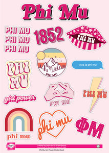 Girl Power Sticker Sheet