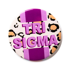 CHEETAH Stripe Button