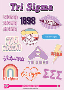 Girl Power Sticker Sheet