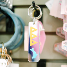 Load image into Gallery viewer, Split Acrylic Keychain