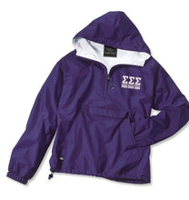 Load image into Gallery viewer, Charles River Rain Jacket w/ Sorority Monogram